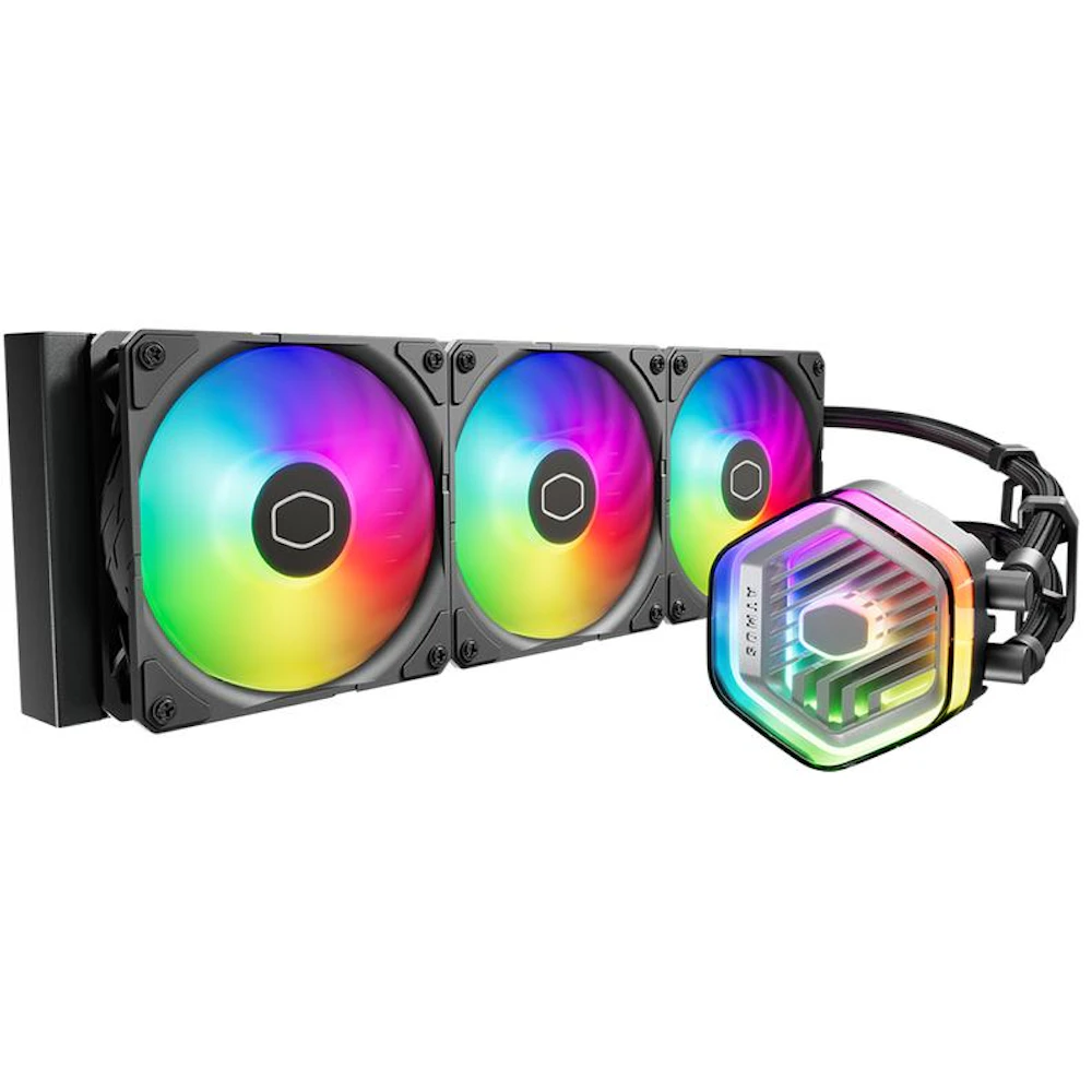 Cooler Master MasterLiquid 360mm Atmos II LCD AIO Liquid CPU Cooler