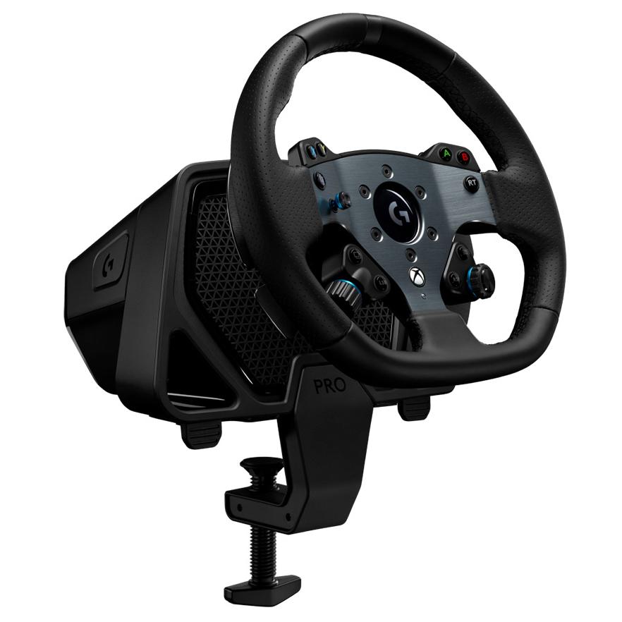 A large main feature product image of Logitech G PRO Wheel for XBox/PC