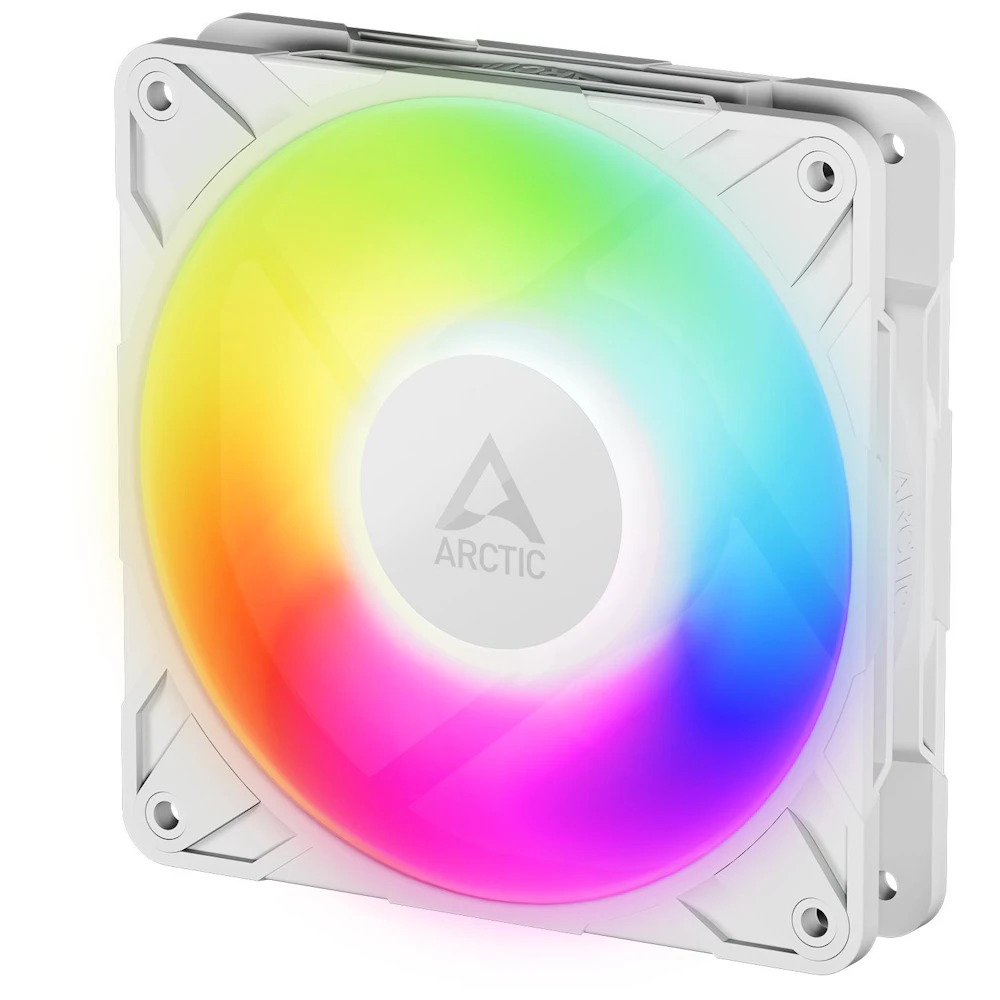 ARCTIC P12 Pro ARGB 120mm Performance PWM Fan (White)