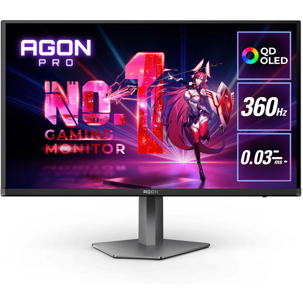 AOC Gaming AG276QSD QD-OLED - 27" 1440p 360Hz Monitor