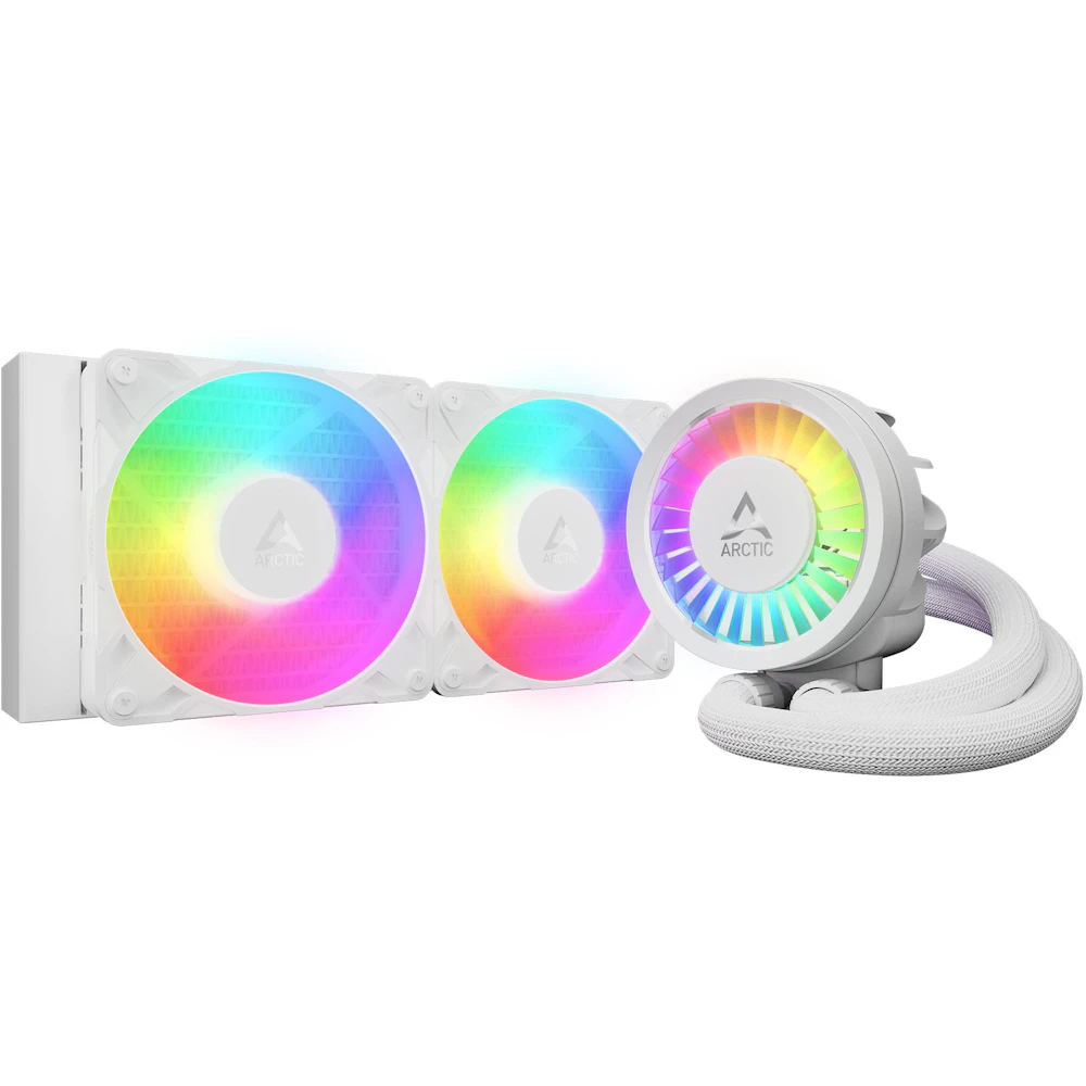 ARCTIC Liquid Freezer III Pro 240mm ARGB AIO Liquid CPU Cooler (White)