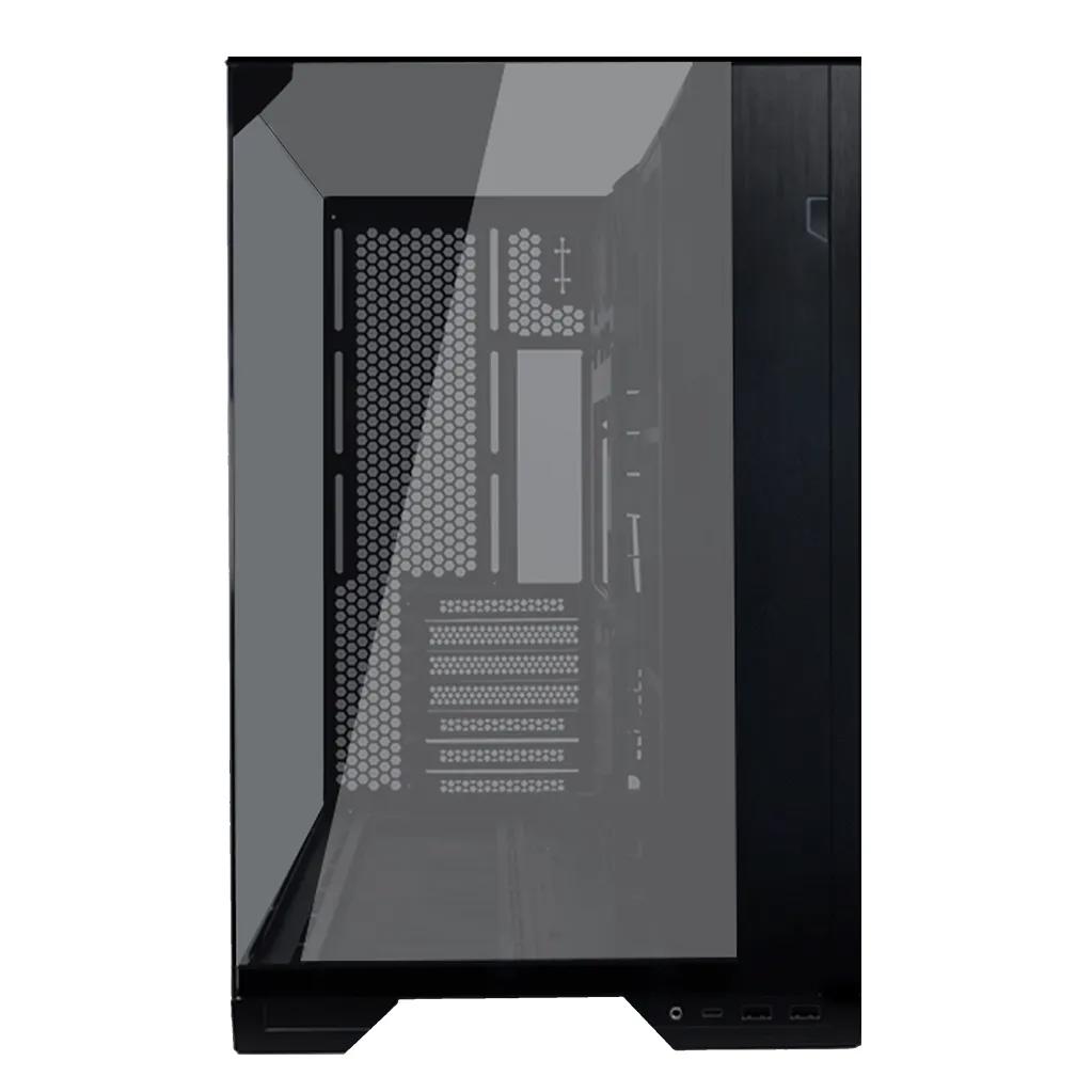 A large main feature product image of Lian Li O11 Vision Compact - Mid Tower ATX Case (Black)