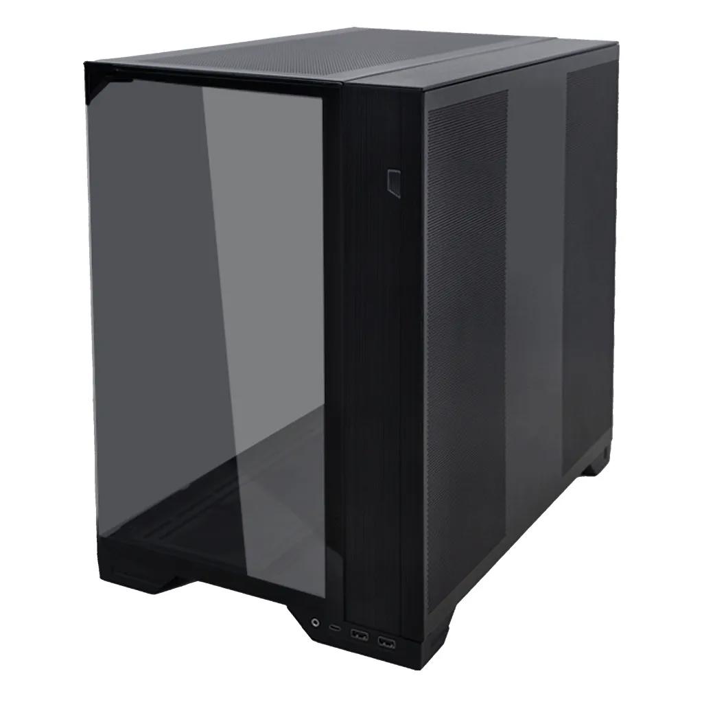 A large main feature product image of Lian Li O11 Vision Compact - Mid Tower ATX Case (Black)