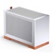 A product image of Jonsbo T9 SFF 11.3L Mini-ITX Case (Silver)