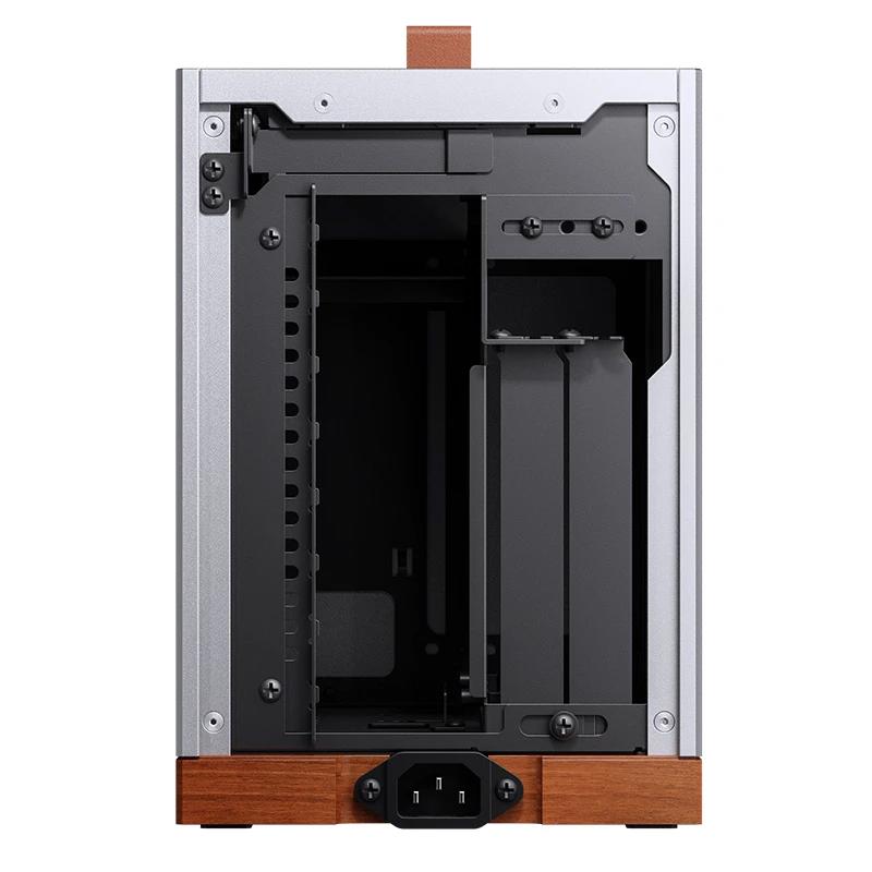 A large main feature product image of Jonsbo T9 SFF 11.3L Mini-ITX Case (Silver)