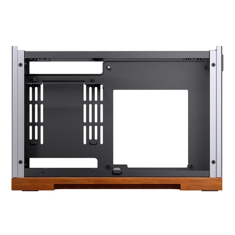 A large main feature product image of Jonsbo T9 SFF 11.3L Mini-ITX Case (Silver)