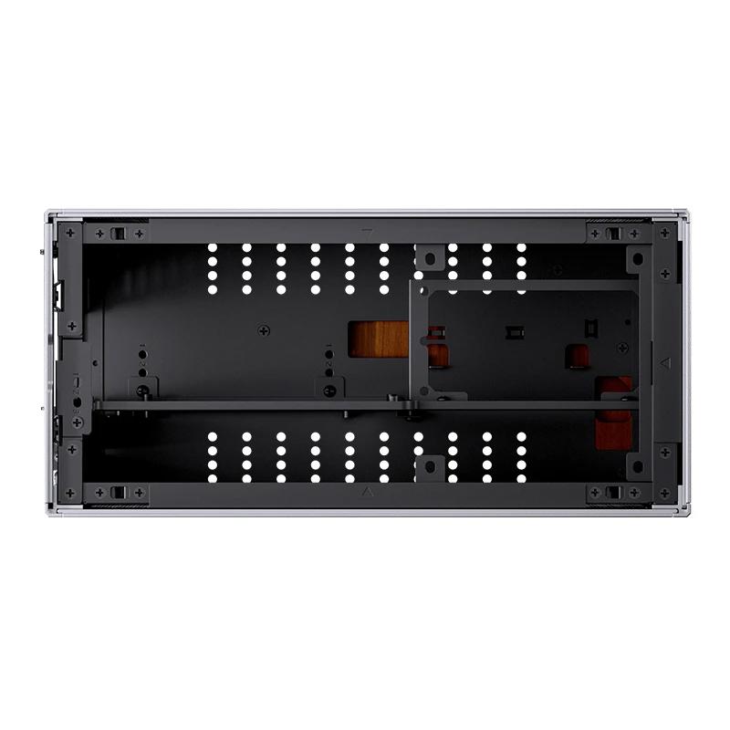 A large main feature product image of Jonsbo T9 SFF 11.3L Mini-ITX Case (Silver)