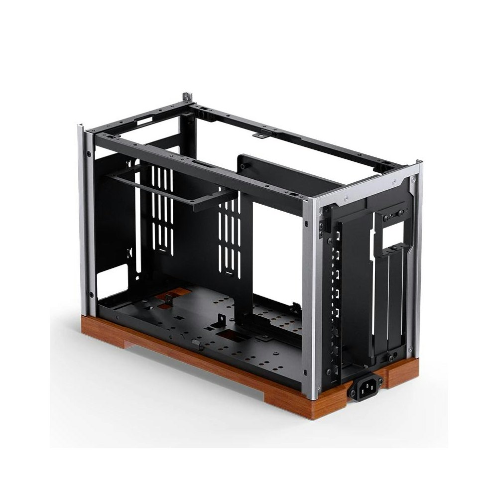 A large main feature product image of Jonsbo T9 SFF 11.3L Mini-ITX Case (Silver)