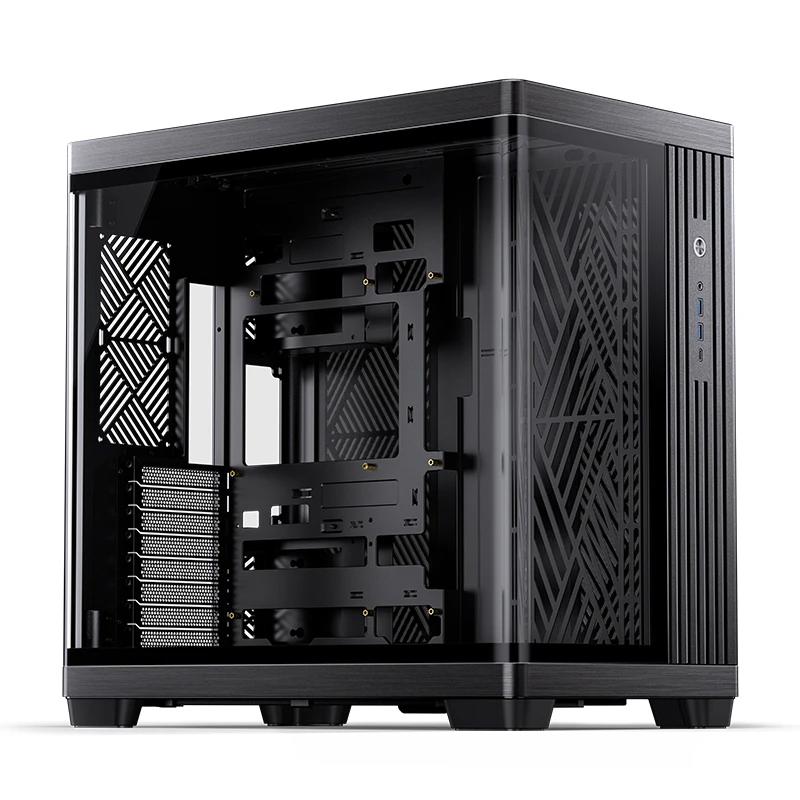 A large main feature product image of Jonsbo TK-4 Mid Tower Dual-Chamber Case (Black)
