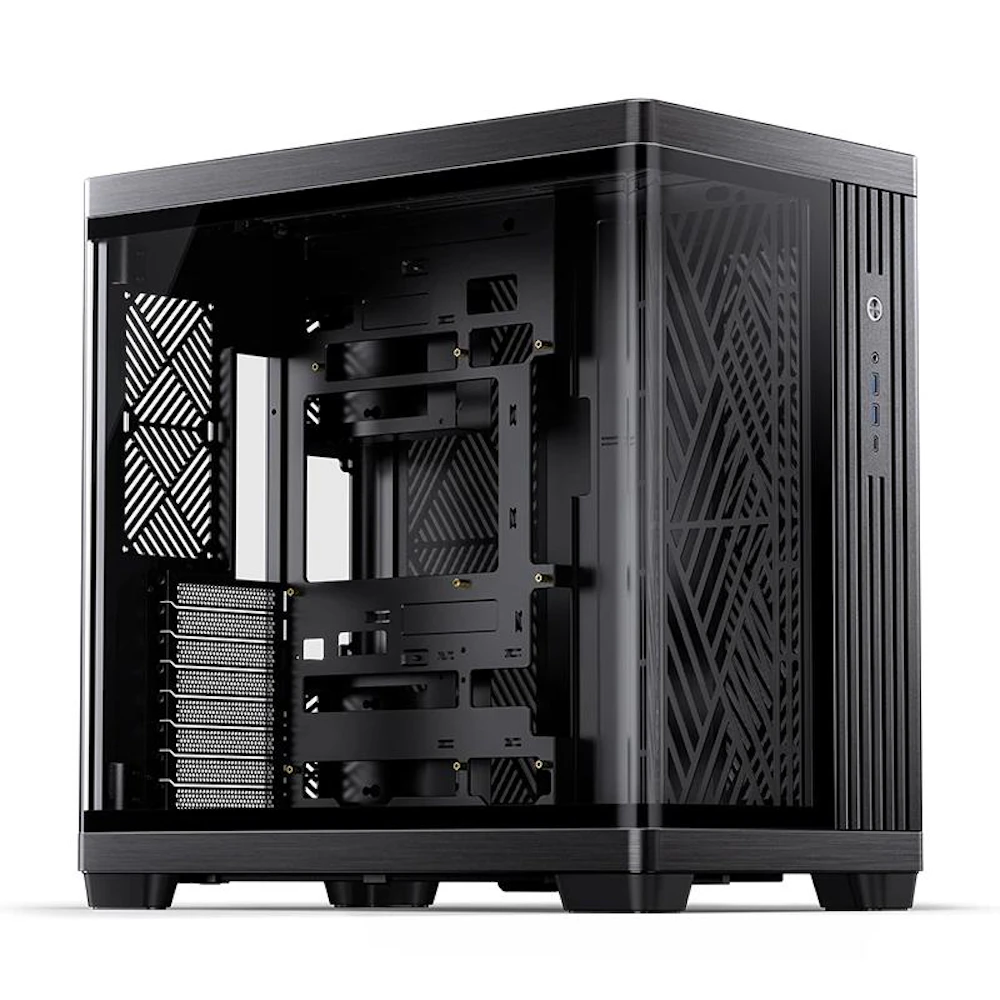 Jonsbo TK-4 Mid Tower Dual-Chamber Case (Black)