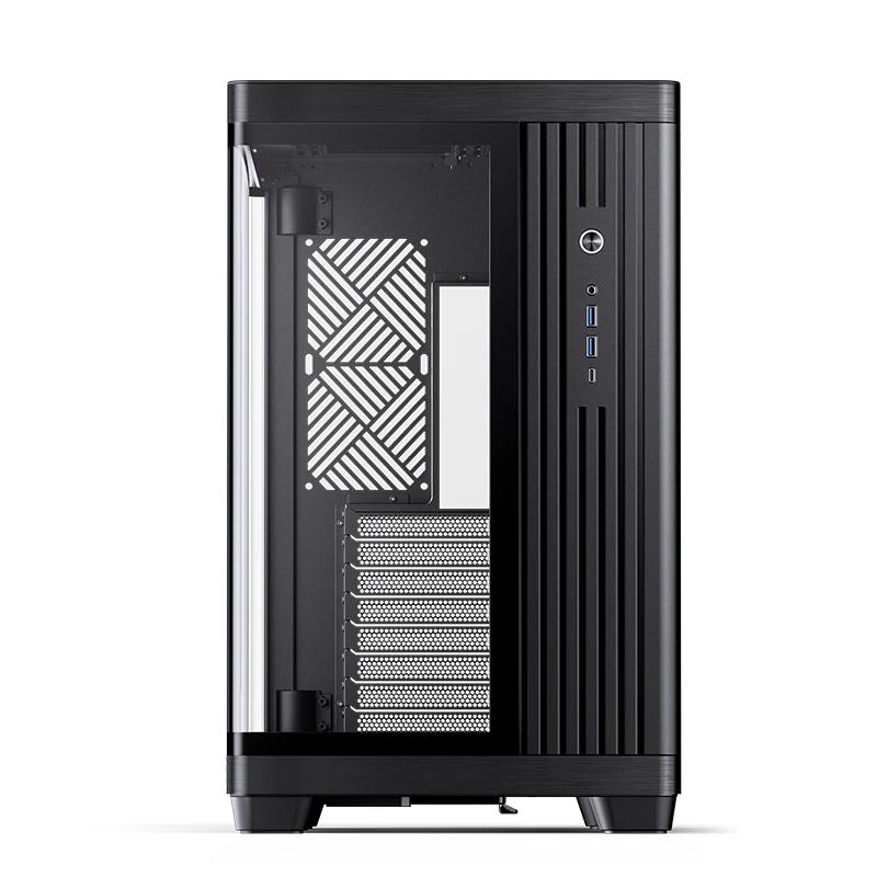A large main feature product image of Jonsbo TK-4 Mid Tower Dual-Chamber Case (Black)
