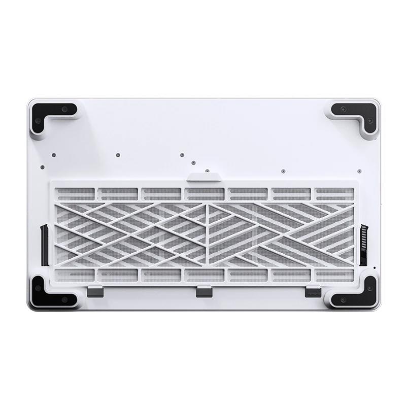 A large main feature product image of Jonsbo TK-4 Mid Tower Dual-Chamber Case (White)