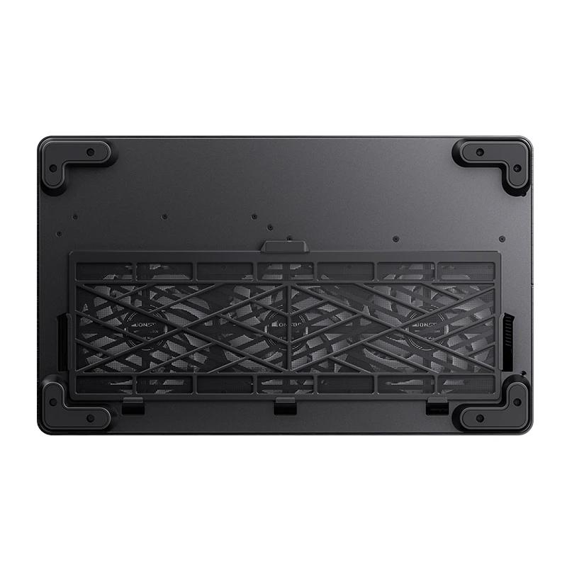 A large main feature product image of Jonsbo TK-4 Wood Mid Tower Dual-Chamber Case (Black)