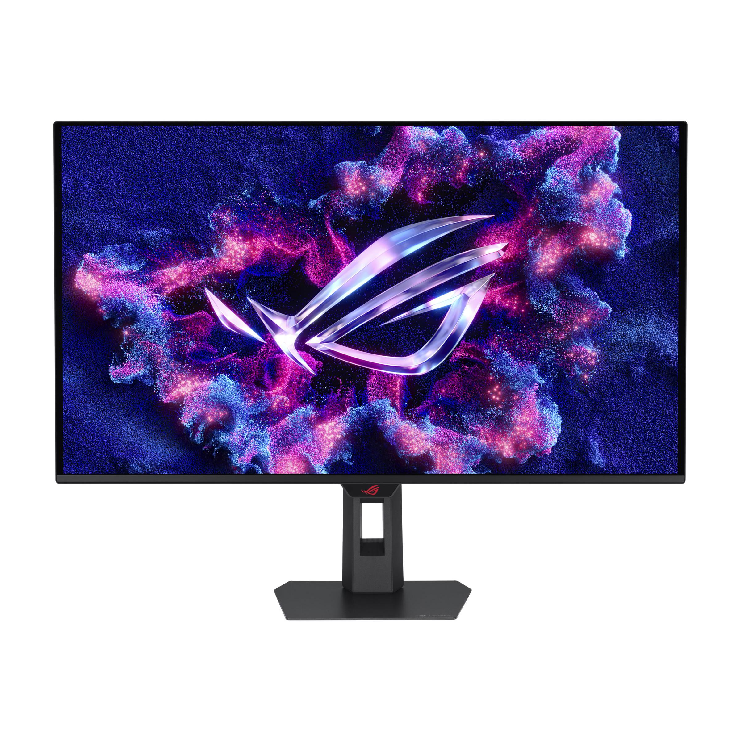 A large main feature product image of ASUS ROG Strix XG32UCDS 32" 4K 165Hz QD-OLED Monitor