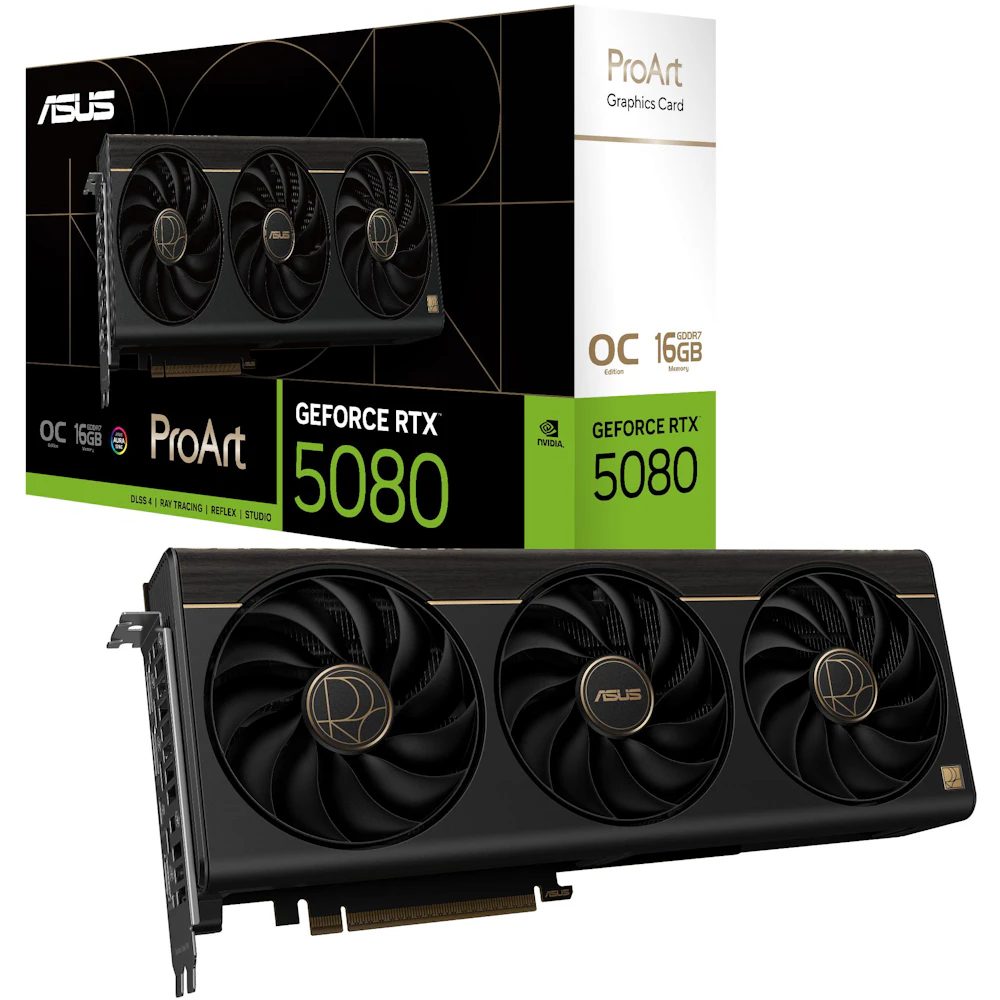 ASUS GeForce RTX 5080 ProArt OC 16GB GDDR7