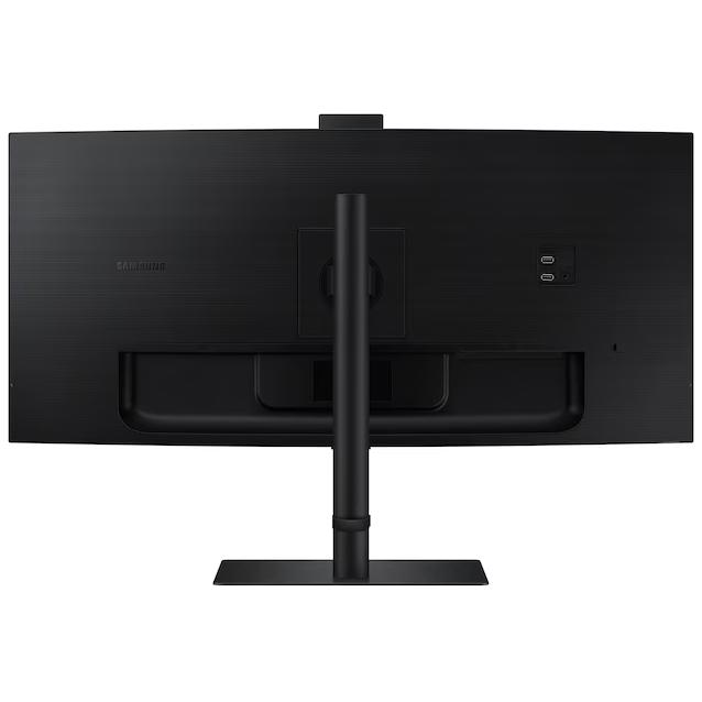 A large main feature product image of Samsung ViewFinity S65VC 34" Curved 1440p Ultrawide 100Hz Webcam Business Monitor