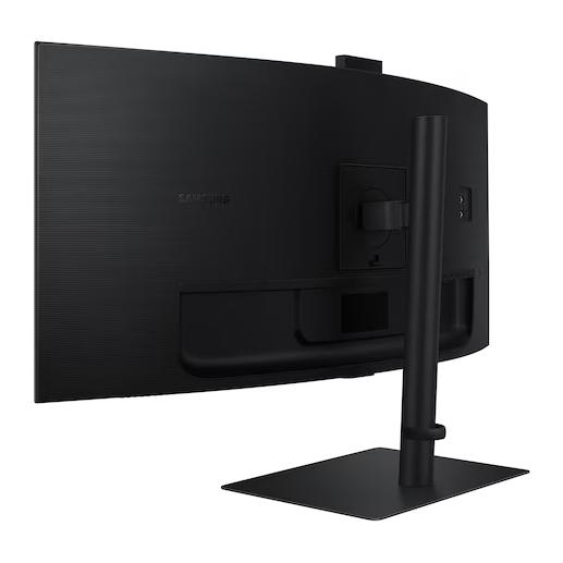 A large main feature product image of Samsung ViewFinity S65VC 34" Curved 1440p Ultrawide 100Hz Webcam Business Monitor