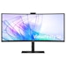 A product image of Samsung ViewFinity S65VC 34" Curved 1440p Ultrawide 100Hz Webcam Business Monitor