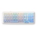 A product image of MCHOSE K99 V2 98% Hot-Swap Wireless Mechanical Keyboard - Glacier Gradient (Icy Creamsicle Switch)