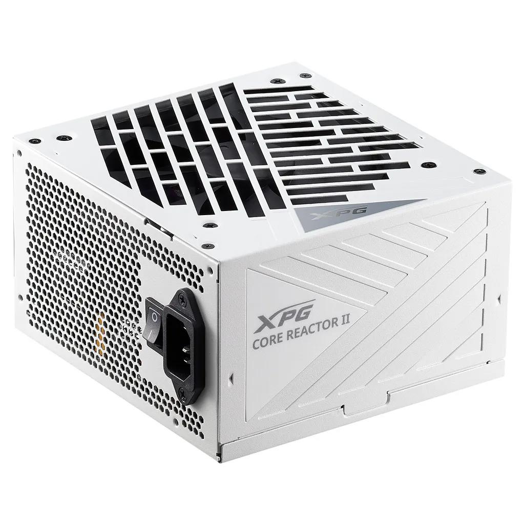 A large main feature product image of ADATA XPG Core Reactor II 850W Gold ATX Modular PSU - White