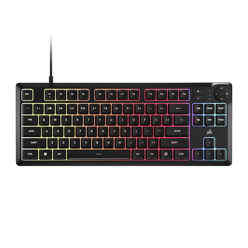 Corsair K55 CORE TKL RGB Gaming Keyboard (Black)