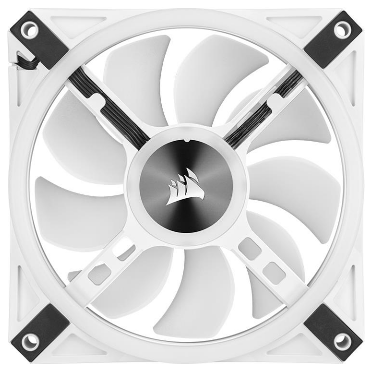 EX-DEMO Corsair iCUE QL120 RGB 120mm PWM Fan (White) PLE Computers