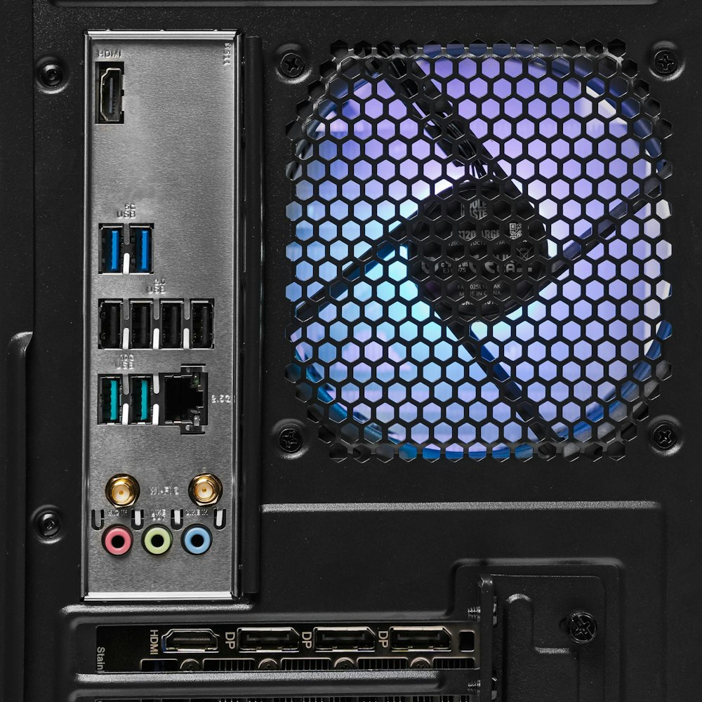 A large main feature product image of PLE Tidal RTX 5060 Prebuilt Ready To Go Gaming PC