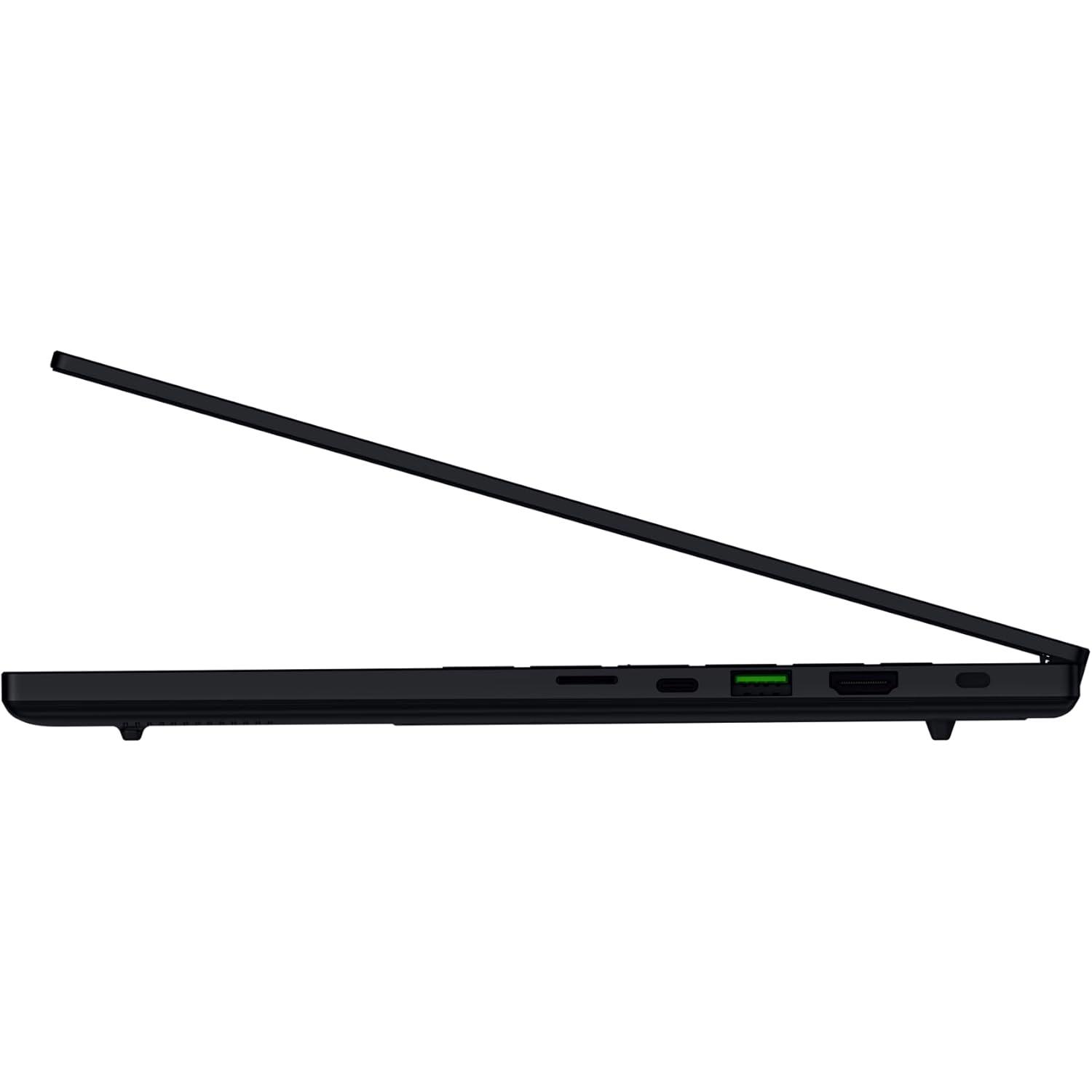 A large main feature product image of Razer Blade 14 (2025) - 14" 3K 120Hz OLED, Ryzen AI 9 365, RTX 5070, 32GB/1TB - Win 11 Gaming Notebook