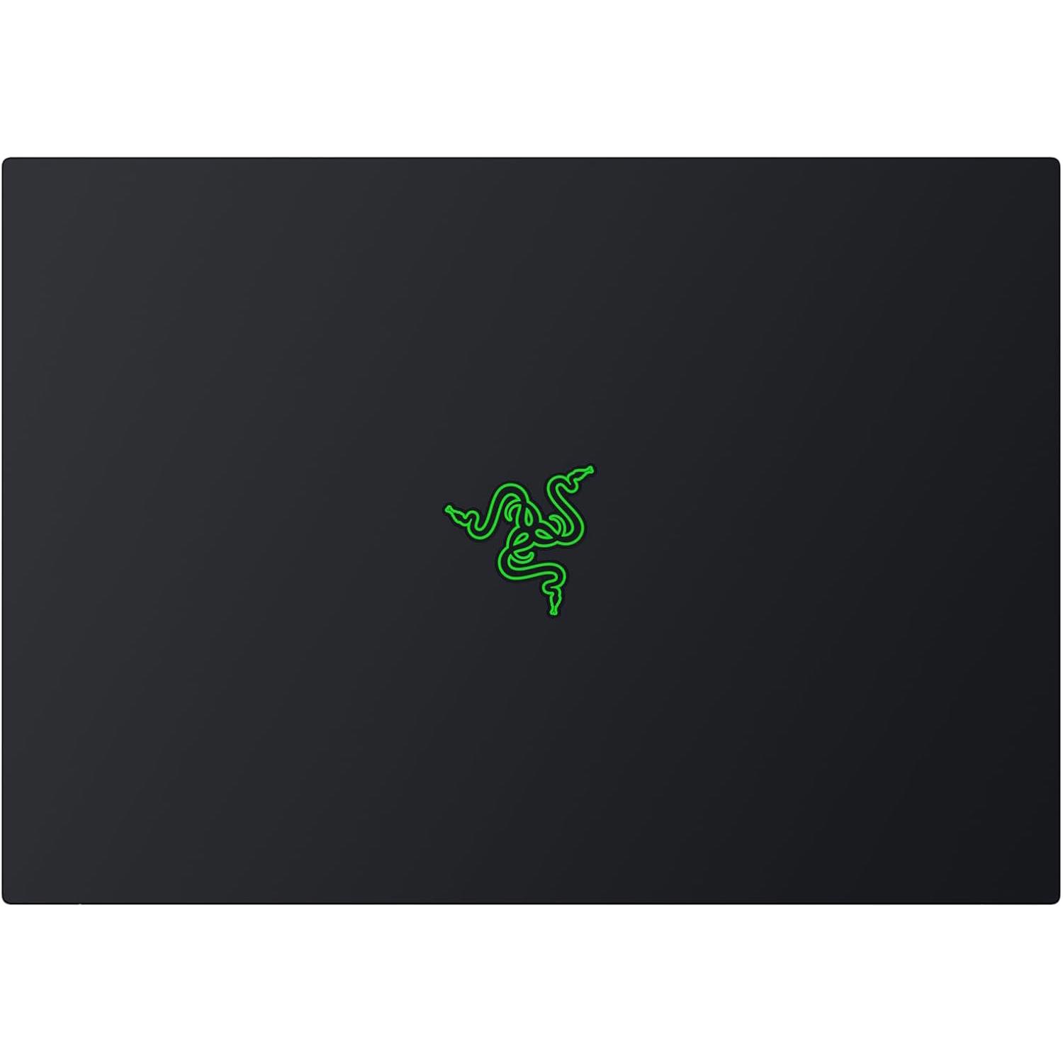A large main feature product image of Razer Blade 16 (2025) - 16" 240Hz OLED, Ryzen AI 9 365, RTX 5070 Ti, 32GB/1TB - Win 11 Gaming Notebook