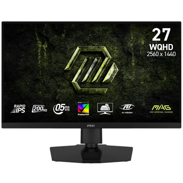 MSI MAG 274QPF E20 - 27" 1440p 200Hz 0.5ms Rapid IPS Gaming Monitor