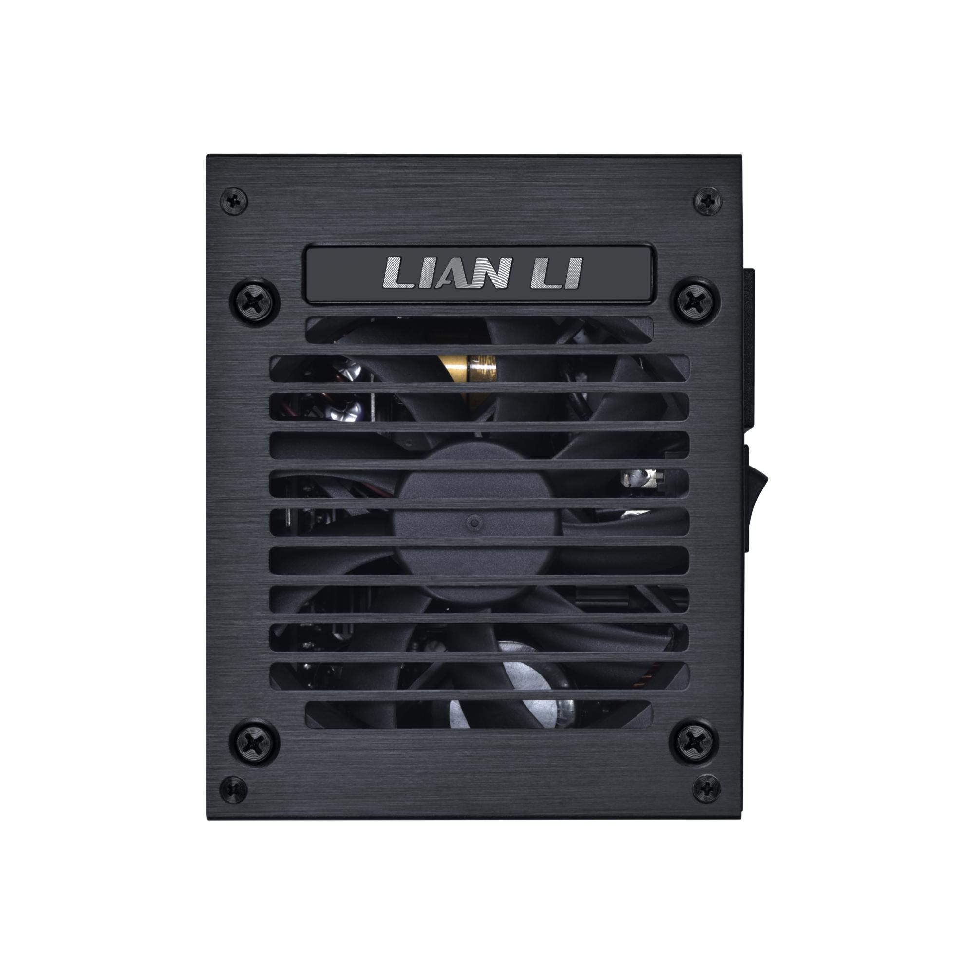 A large main feature product image of Lian Li SP 850W V2 Gold PCIe 5.1 ATX 3.1 SFX Modular PSU