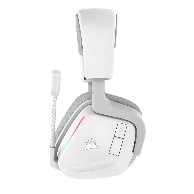 A large main feature product image of Corsair VOID WIRELESS v2 Gaming Headset (White)