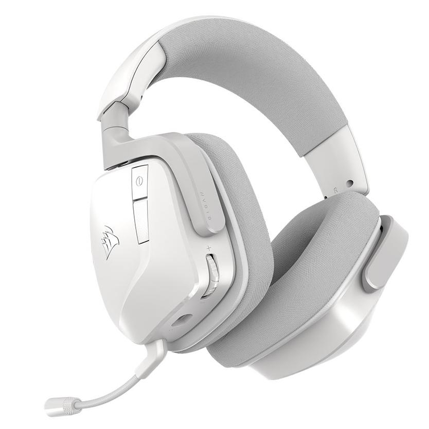 A large main feature product image of Corsair VOID WIRELESS v2 Gaming Headset (White)