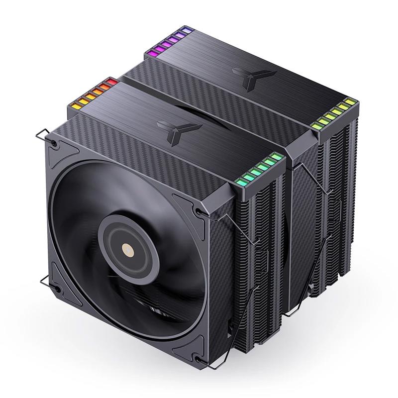 A large main feature product image of Jonsbo HX6280 ARGB Dual-Tower Performance CPU Cooler (Black)