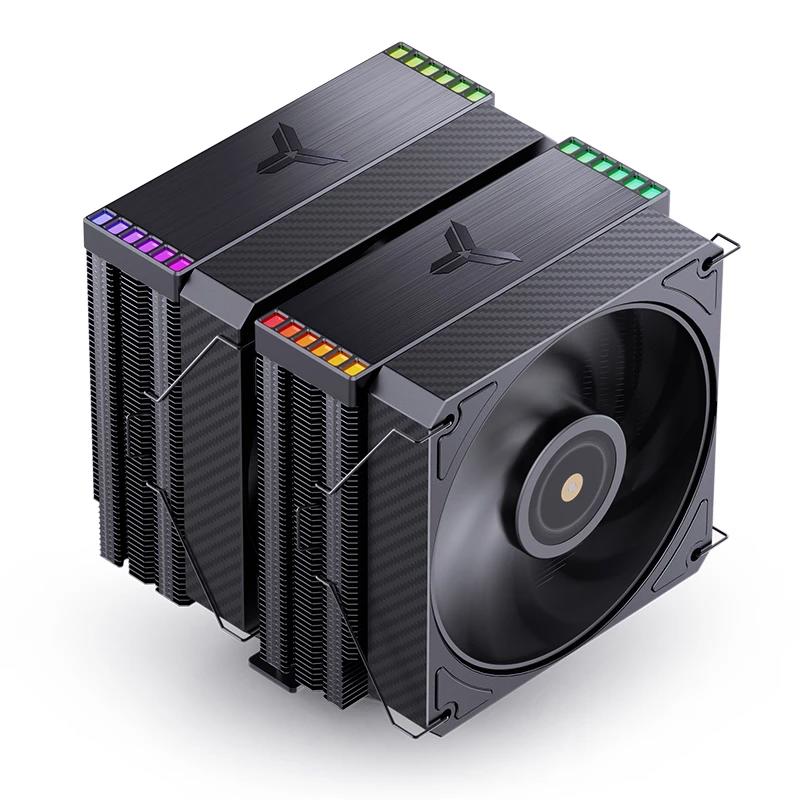 A large main feature product image of Jonsbo HX6280 ARGB Dual-Tower Performance CPU Cooler (Black)