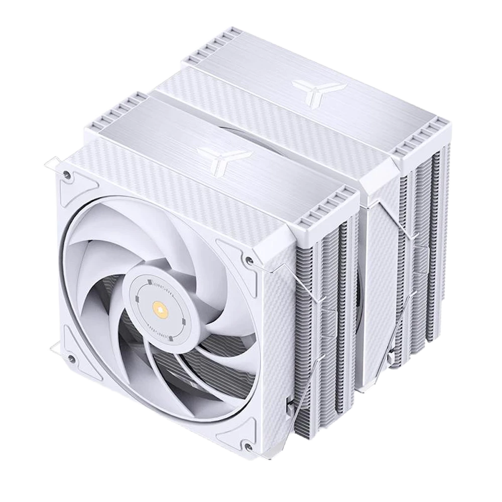 A large main feature product image of Jonsbo HX6280 ARGB Dual-Tower Performance CPU Cooler (White)