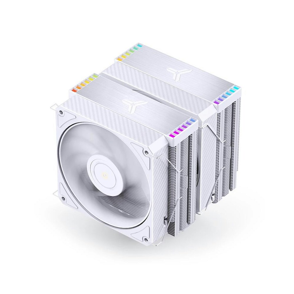 A large main feature product image of Jonsbo HX6280 ARGB Dual-Tower Performance CPU Cooler (White)