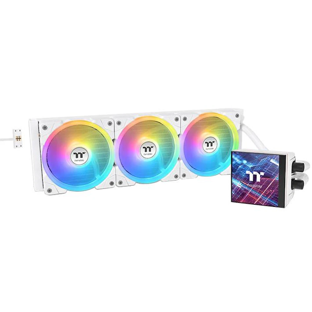 Thermaltake MAGFloe 360 Ultra ARGB AIO Liquid CPU Cooler - White