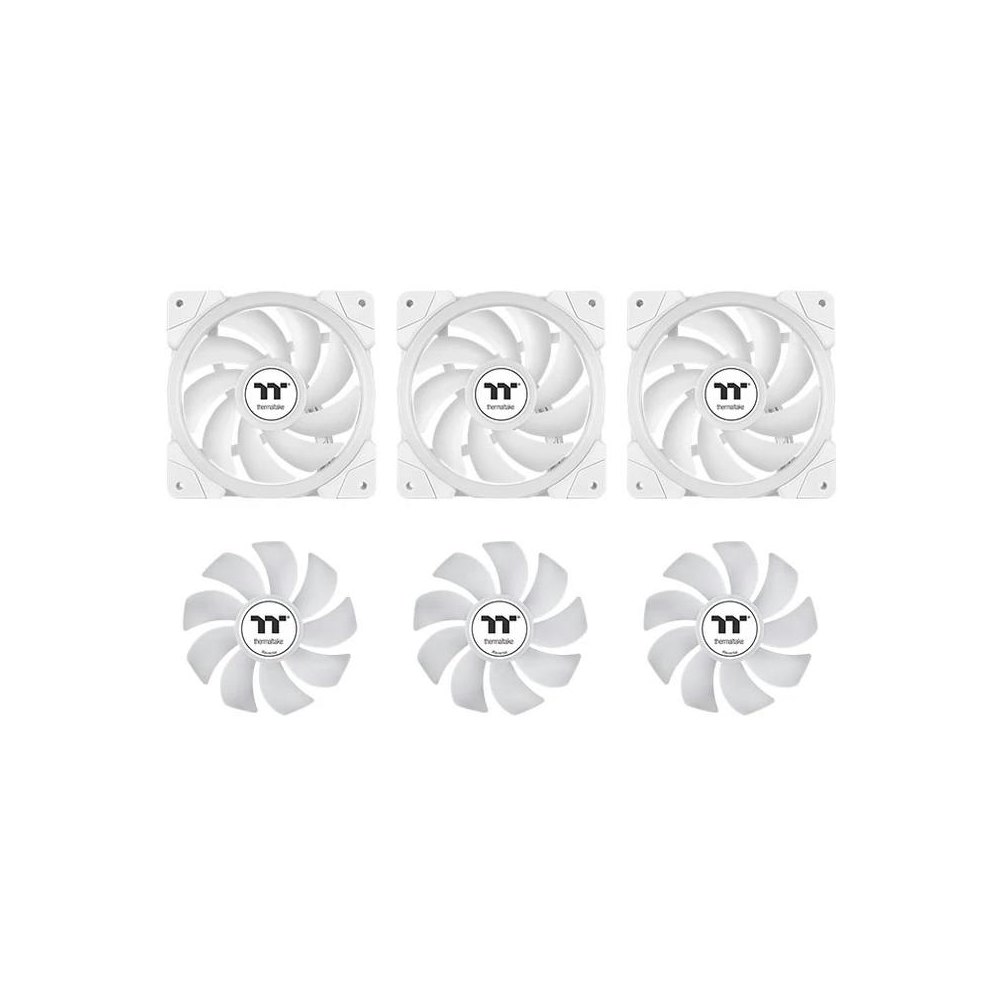 A large main feature product image of Thermaltake MAGFloe 420 Ultra ARGB AIO Liquid CPU Cooler - White