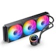 A small tile product image of Jonsbo TG-420 ARGB 420mm AIO CPU Liquid Cooler (Black)