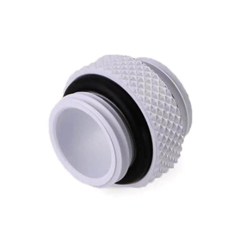 A large main feature product image of Bykski G1/4" Mini Male-Male Joiner Fitting (White)