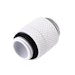 A product image of Bykski G1/4" Rotary Male-Male Joiner Fitting (White)
