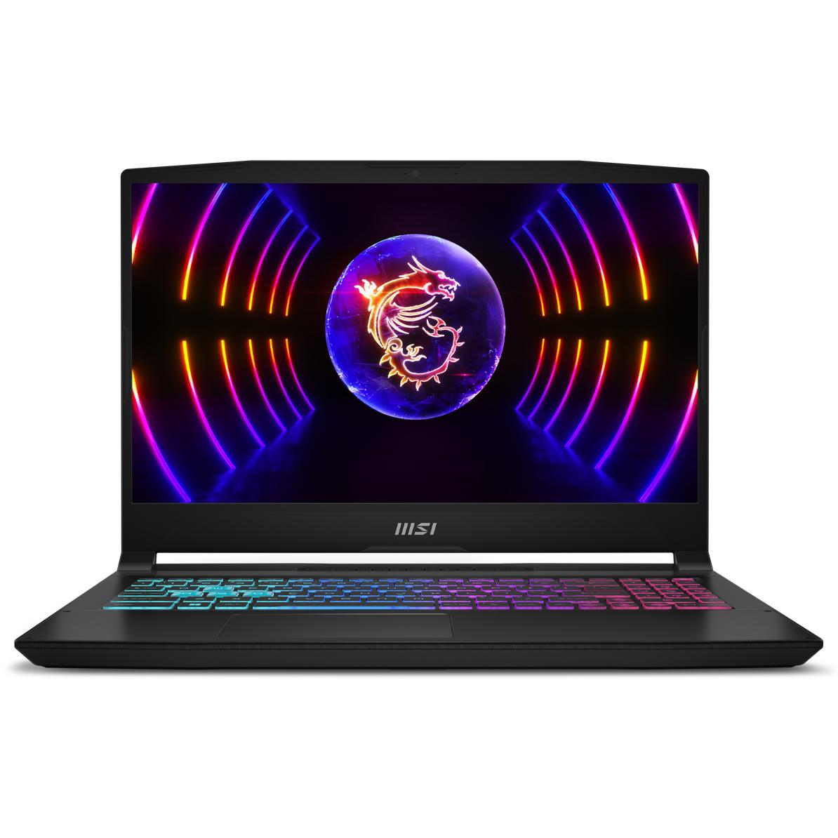 A large main feature product image of EX-DEMO MSI Katana 15 (B13V) - 15.6" 144Hz, i7-13620H, RTX 4060, 16GB/512GB - Win 11 Gaming Notebook