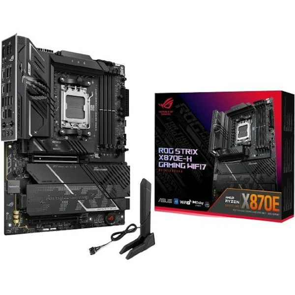 ASUS ROG Strix X870E-H Gaming WiFi7 AM5 ATX Desktop Motherboard