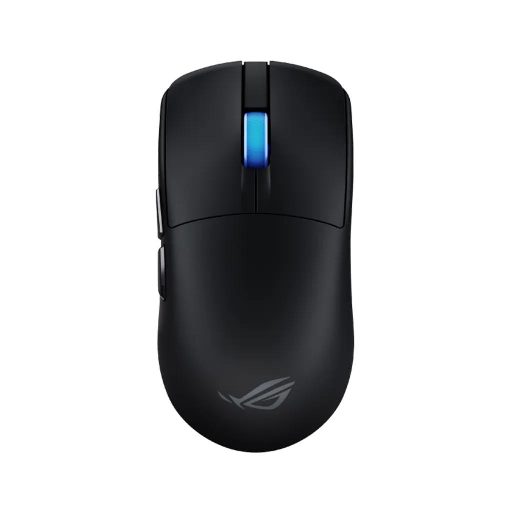 A large main feature product image of ASUS ROG Harpe II Ace 48g Gaming Mouse - Black