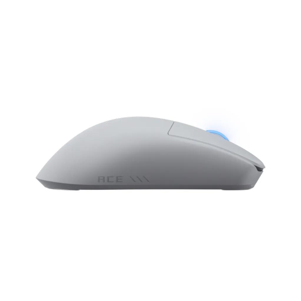 A large main feature product image of ASUS ROG Harpe II Ace 48g Gaming Mouse - White