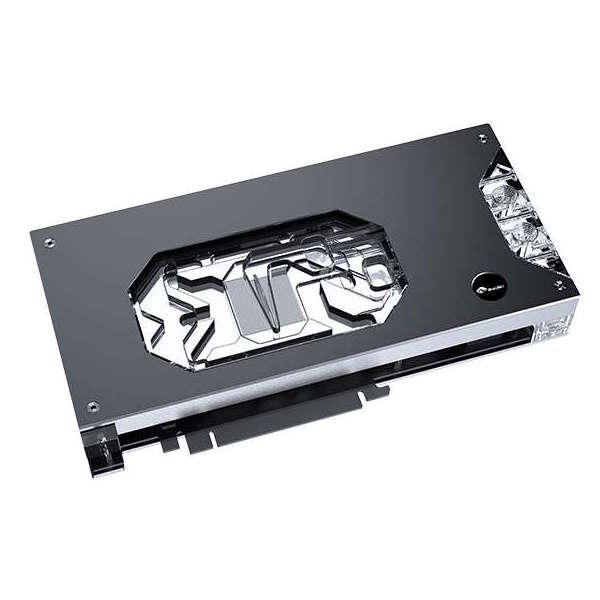 A large main feature product image of Bykski RTX 5080 Prime Full Cover ARGB GPU Water Block