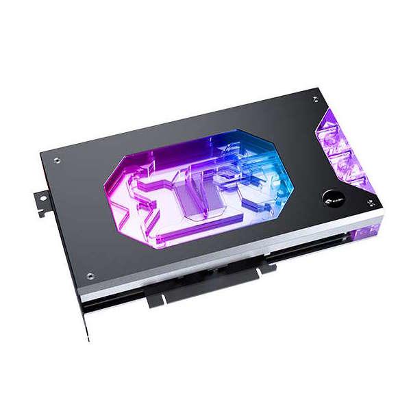 A large main feature product image of Bykski RTX 5090 GameRock Full Cover ARGB GPU Water Block