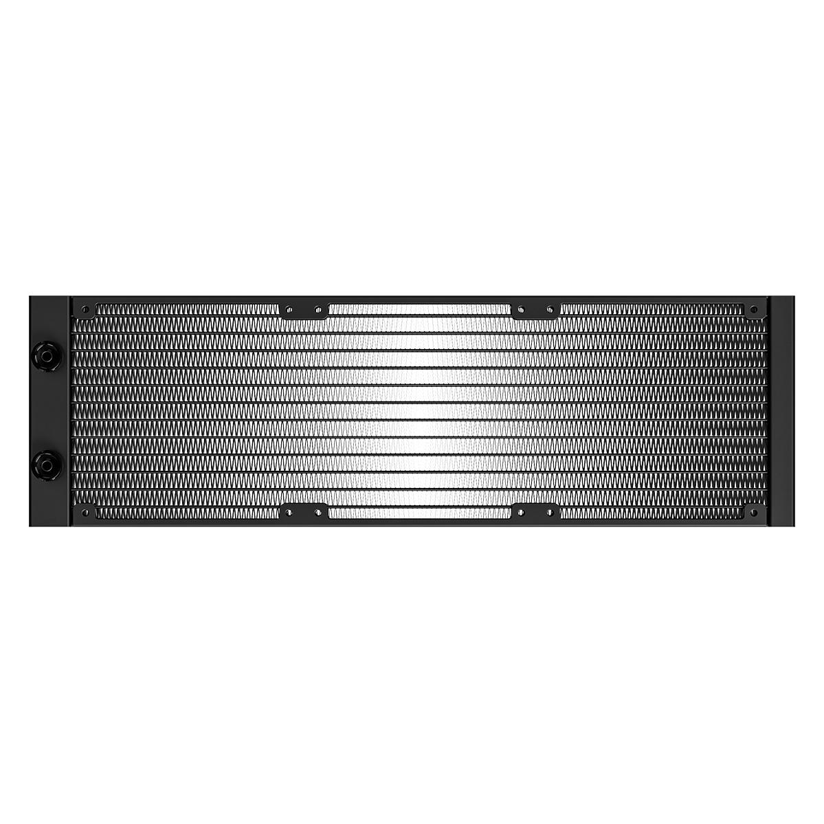 A large main feature product image of ID-COOLING FX360 LCD 360mm ARGB AIO Liquid CPU Cooler (Black)