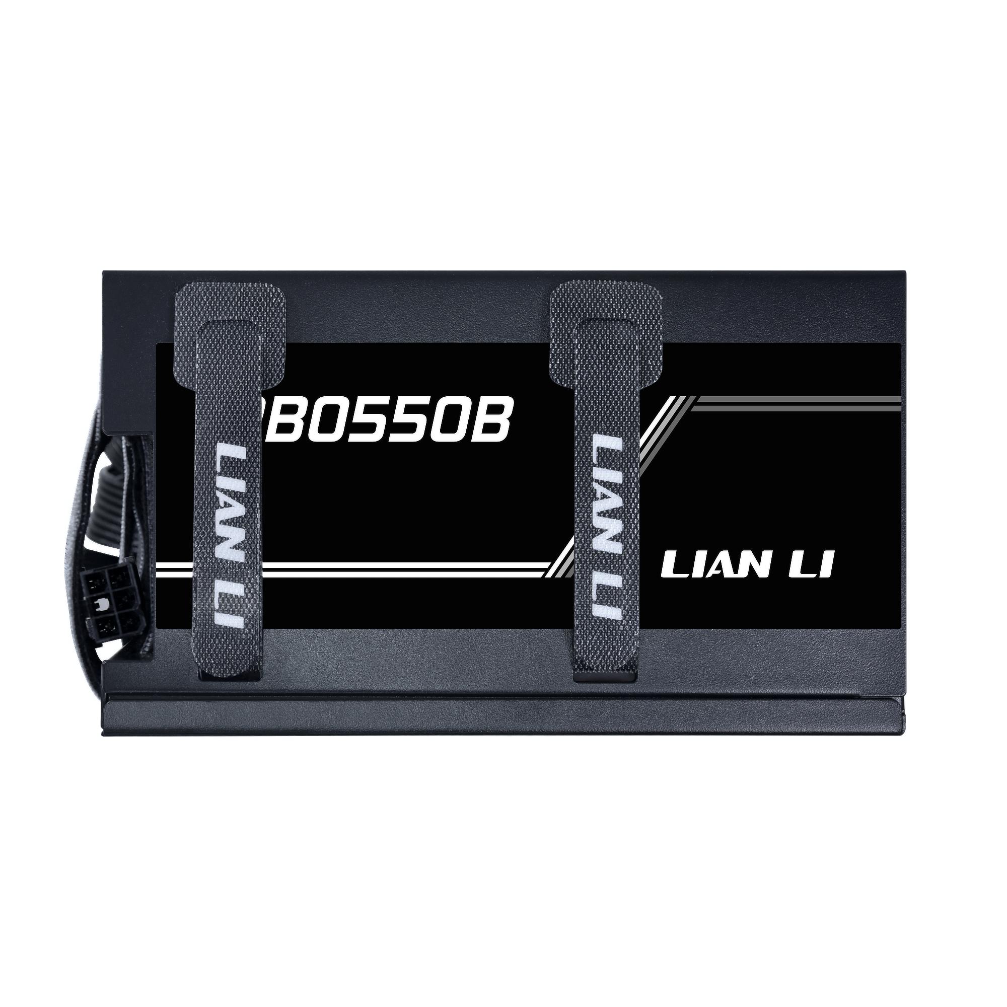 A large main feature product image of Lian Li RB 550W Bronze ATX 3.1 PSU